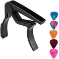 thumbnail image 1 of Capo, Guitar Capo, With 5-pack Picks, Guitar Capos, For Acoustic Guitar, Electric Guitar, 1 of 5