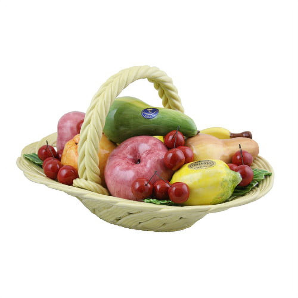 Capodimonte Oval Fruit Basket