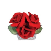 Capodimonte Roses Original Hand Made and Painted in Italy