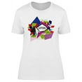 thumbnail image 1 of Capoeira Brazil Design T-Shirt Women -Image by Shutterstock, Female x-Large, 1 of 2