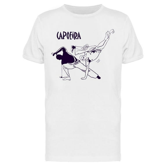 Capoeira Sketch T-Shirt Men -Image by Shutterstock, Male XX-Large
