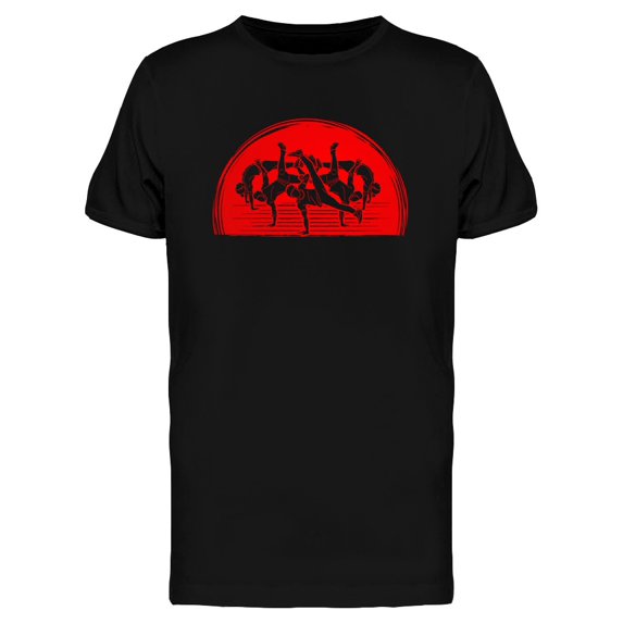 Capoeira Street Dancers T-Shirt Men -Image by Shutterstock, Male Small