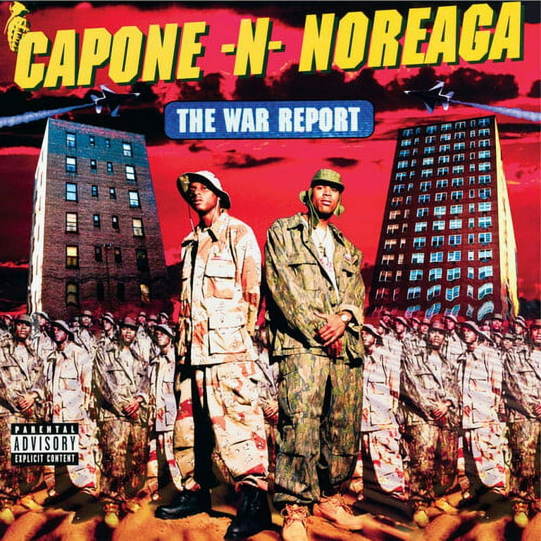 Capone-N-Noreaga - The War Report (Clear Vinyl with Red & Blue Capone-N-Noreaga - The War Report (Clear Vinyl with Red & Blue