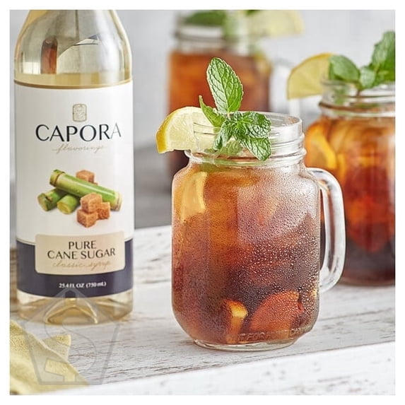 Capora Cane Sugar Sweetener Syrup 750 mL - 6/Case