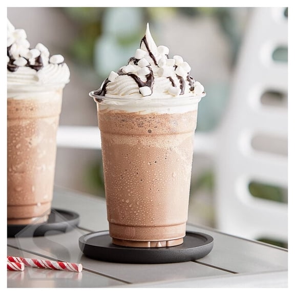 Capora Frozen Hot Chocolate / Frappe Mix 3.5 lb. - 5/Case