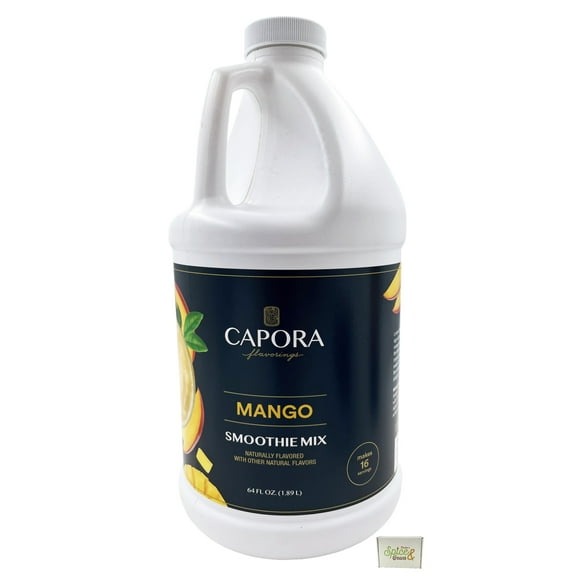 Capora Fruit Smoothie Flavoring Mix | Naturally Flavored | 64 oz., Mango