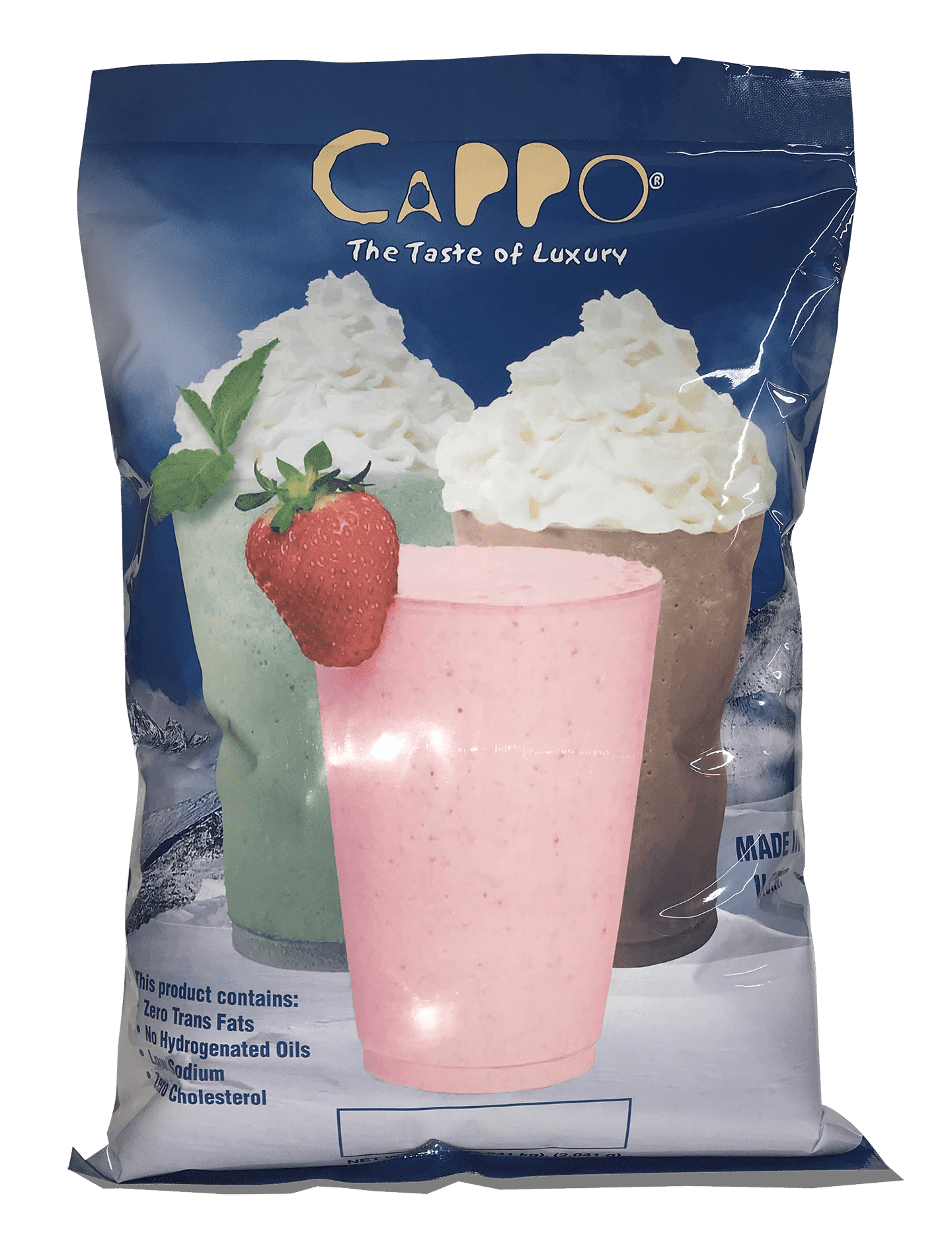 Cappo Drinks Smoothie Powder Mix Caramel Latte 4.5 lbs