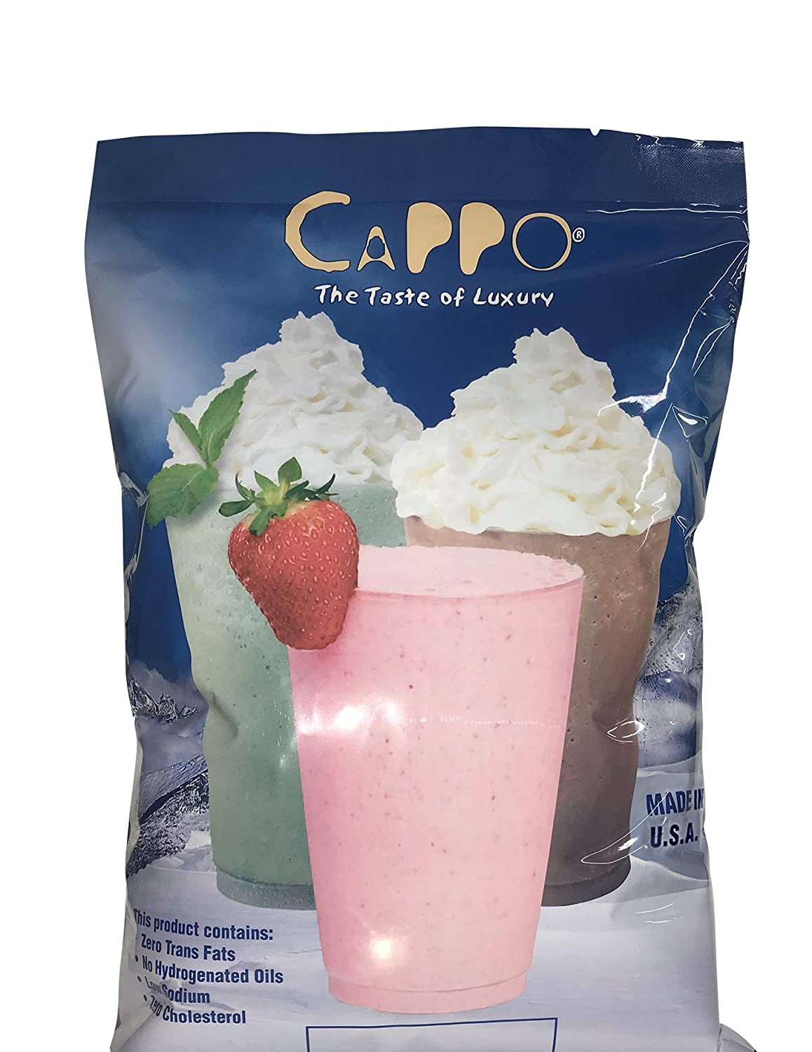 Cappo Drinks TOFFEE COFFEE POWDER MIX 4.5 LB BAG Delicious Smoothie