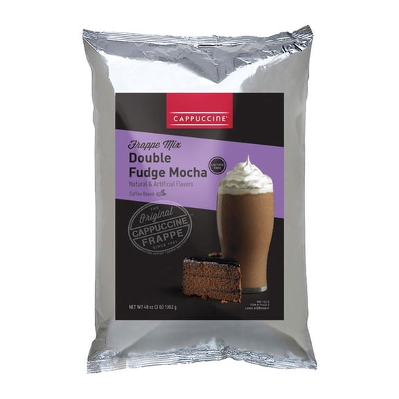 Cappuccine Double Fudge Mocha Drink Mix cs 5/3 lb