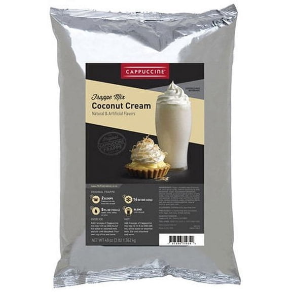 Cappuccine Frappe Mix (Coconut Cream)