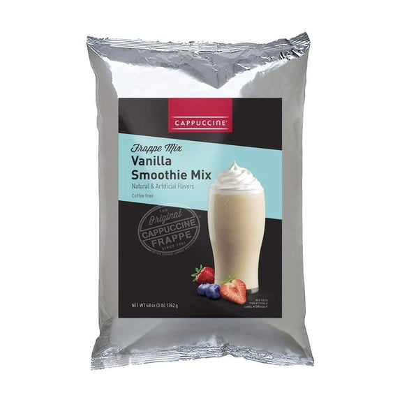 Cappuccine Frappe Mix (Vanilla Smoothie Mix)