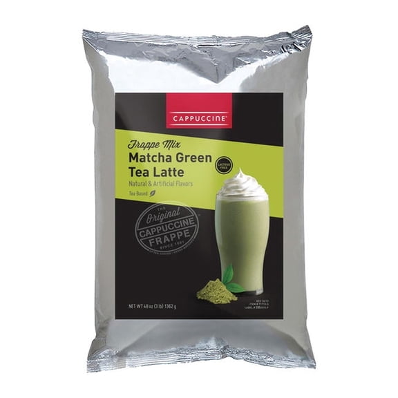 Cappuccine Matcha Green Tea Latte Drink Mix cs 5/3 lb