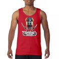 thumbnail image 1 of Cappuccino Assassino Men's Tank Top Fun Italian Brainrot Gen Z Alpha Meme, 1 of 7