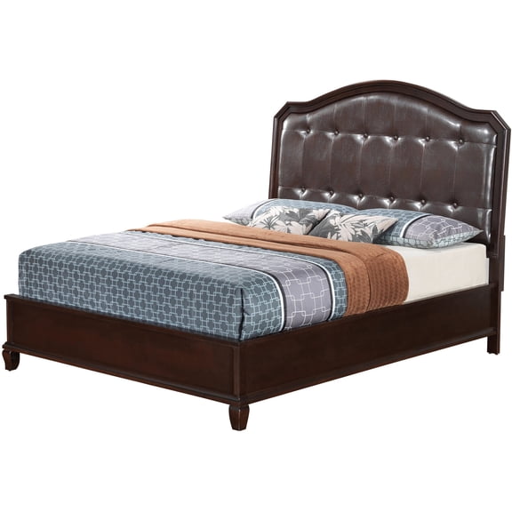 Cappuccino Bed Design - Match Decor Themes - Bedroom Decorating - Harmonious Bedroom Decor