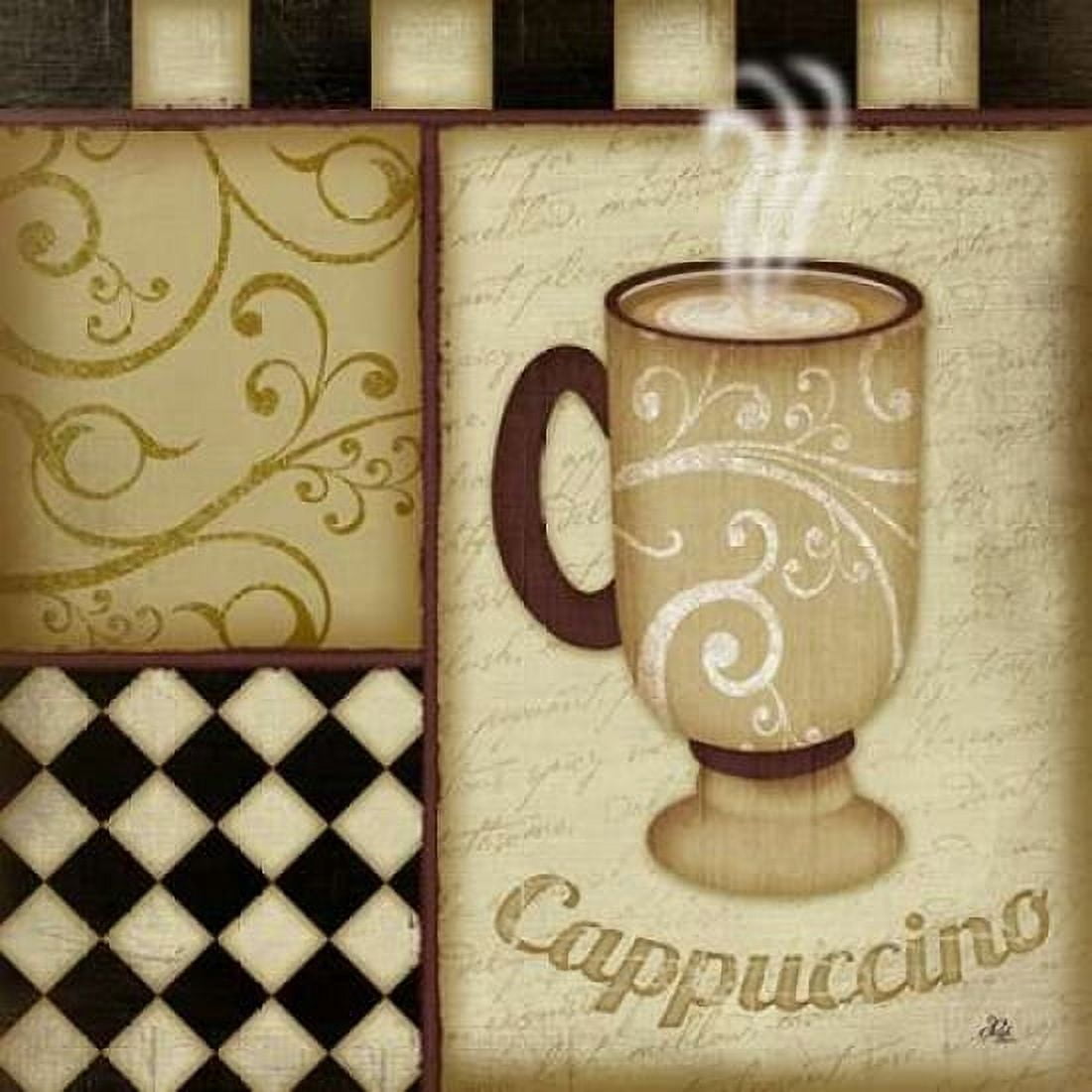 Cappuccino Canvas Art - Jennifer Pugh (24 x 24)