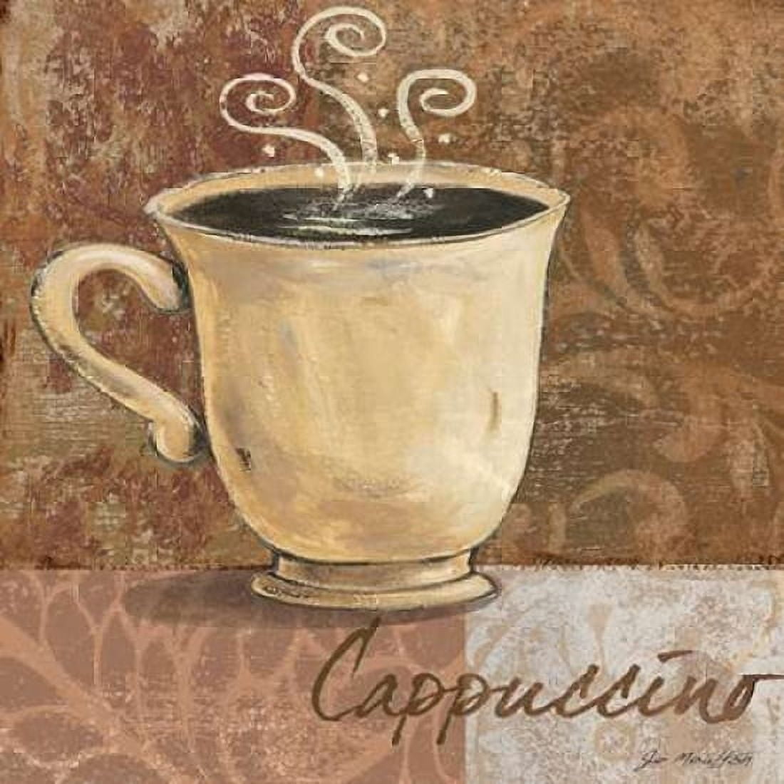 Cappuccino Canvas Art - Jo Moulton (24 x 24)