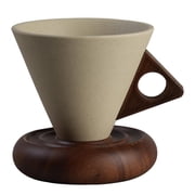 Cappuccino Cup Ceramic Mug Espresso Cup High Temperature Resistant for Hot Mocha Cocoa Milk and Lattes