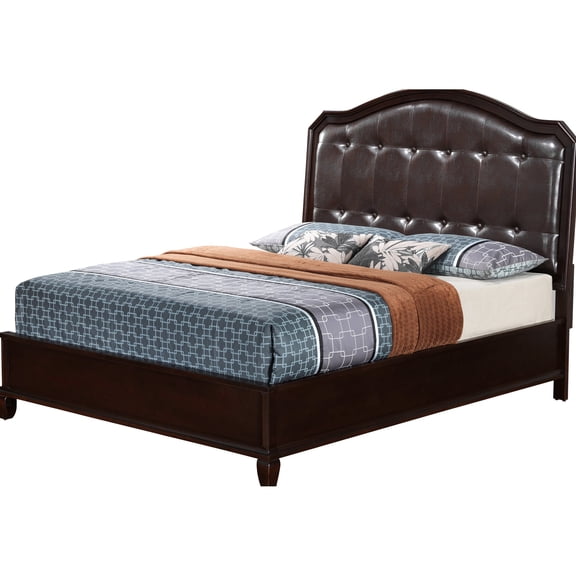 Cappuccino King Bed With Storage Space - Strong And Materials, Matches Multiple Decor Themes, Simple Assembly Elegant In Built Tough Fits Different Quick Process