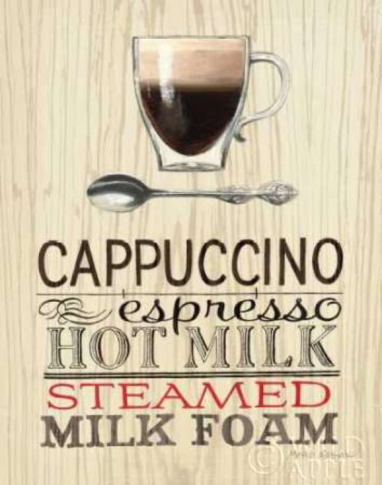 Cappucino Canvas Art - Marco Fabiano (22 x 28)