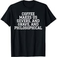 thumbnail image 1 of Cappucino Espresso Latte Caffeine Coffee T-Shirt, 1 of 3