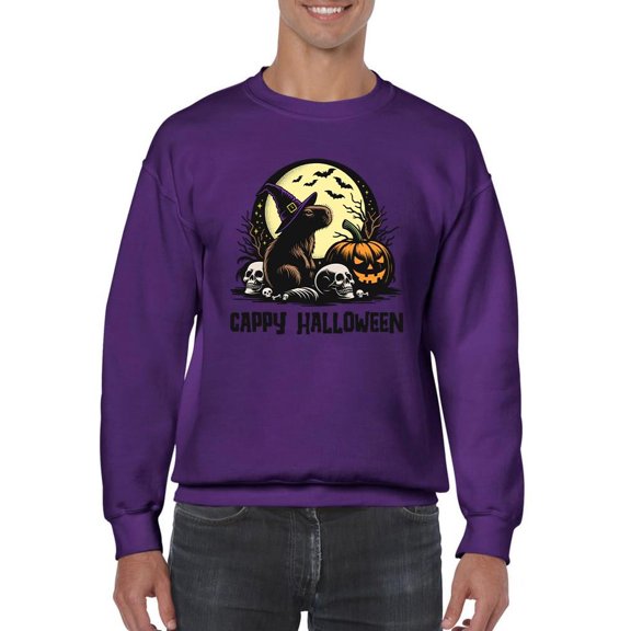 Cappy Halloween Graphic Graphic - Men's Sweatshirt