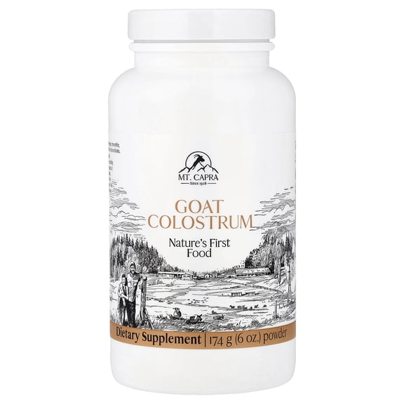 Mt. Capra Goat Milk Colostrum Powder, 6 oz (174 g)