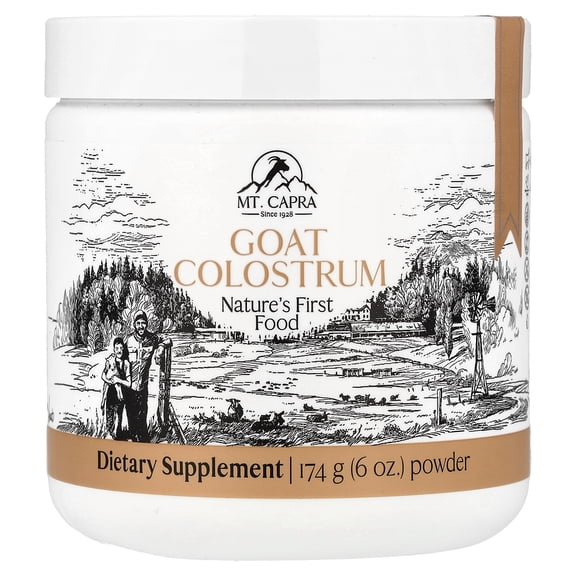 Mt. Capra Goat Milk Colostrum Powder, 6 oz (174 g)