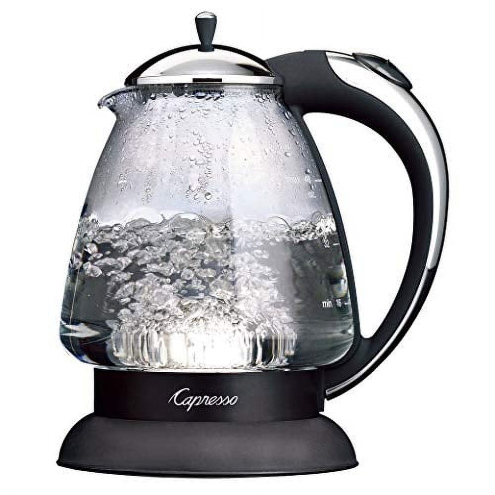 Capresso 259 Water Kettle, 10 x 8.25 x 6.25, Polished Chrome