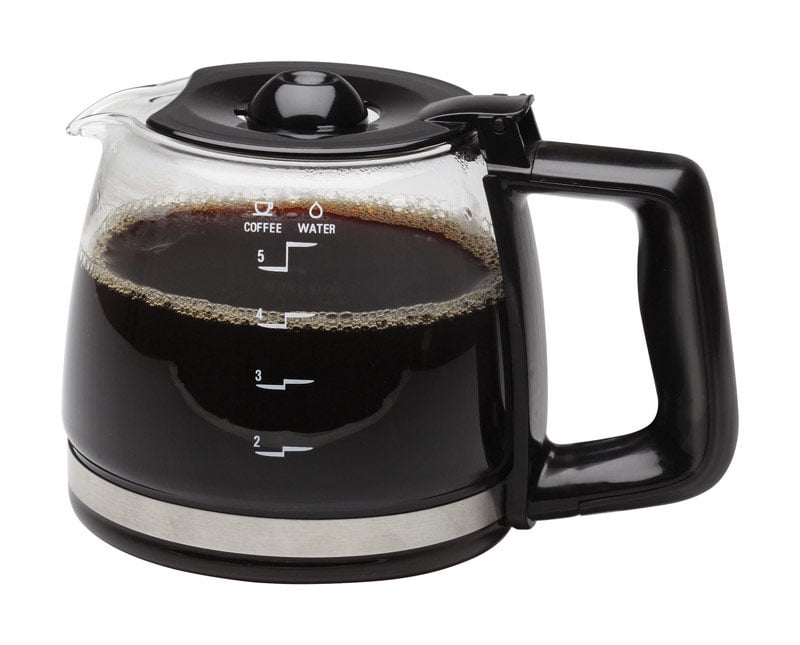 ErgoPour 5-Cup Clear Glass Carafe with Lid