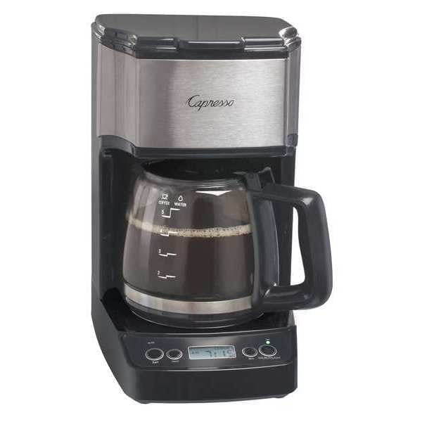 Capresso Stainless Steel Single Serve Coffee Maker with Travel Mug