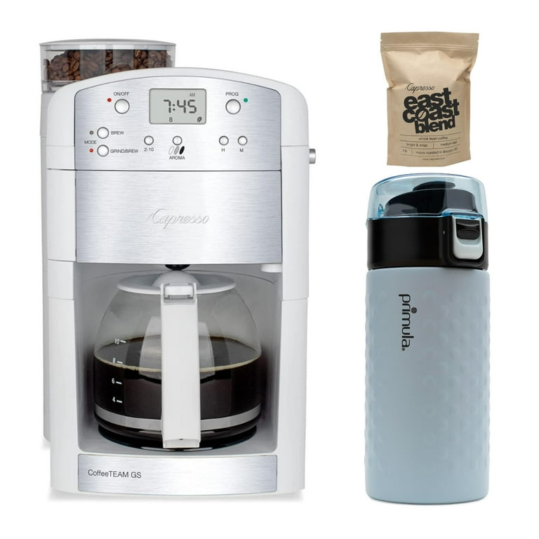 Capresso CoffeeTEAM GS Coffee Maker and Conical Burr Grinder