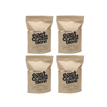 Capresso East Coast Blend Whole Bean Coffee (1-Pound, 4-Pack)