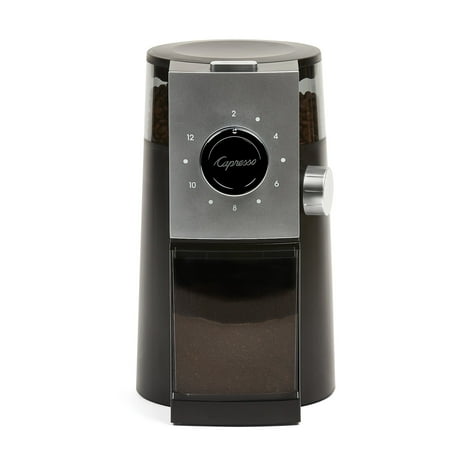 Capresso - Grind Select Coffee Burr Grinder - Black/Silver