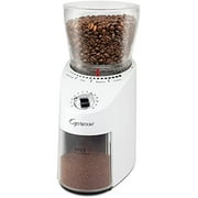 Capresso 57002 Infinity Plus White Conical Coffee Grinder