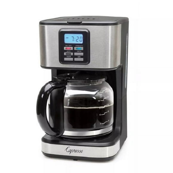 Capresso SG220 Programable 12-Cup Stainless Steel Coffee Maker