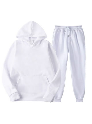 Custom Cotton Tracksuit Set For Men Blank Sweat Suit With Sports