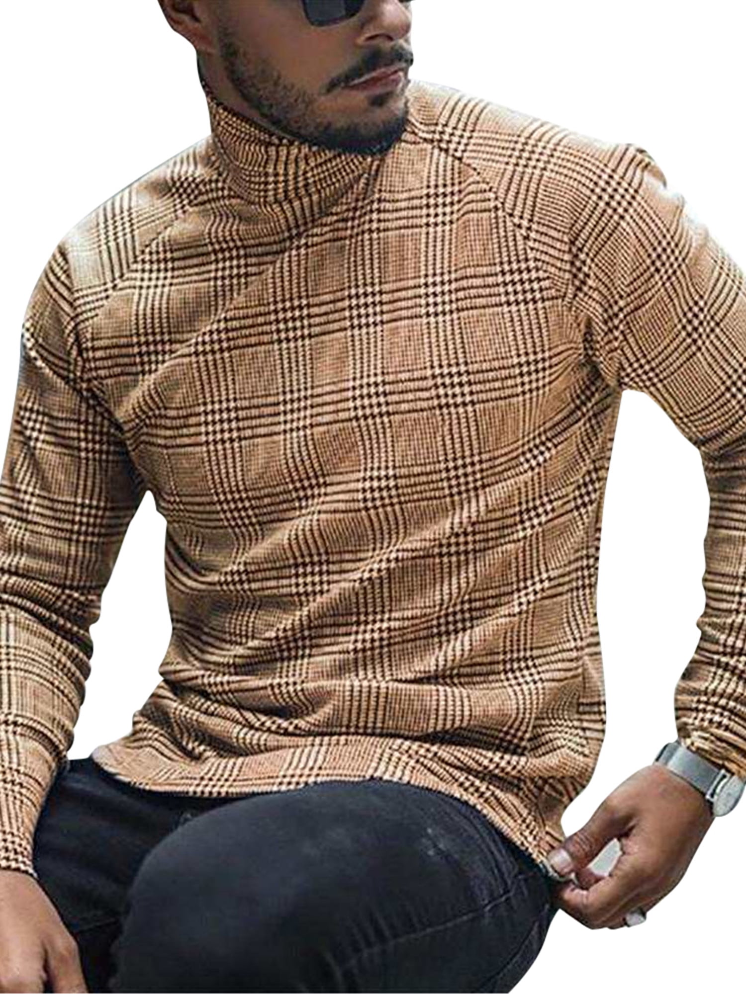 Turtleneck top work shirts