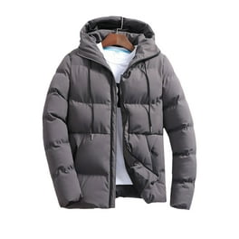 GWAABD Men's Winter Coat Quilted Puffer Jacket Winter