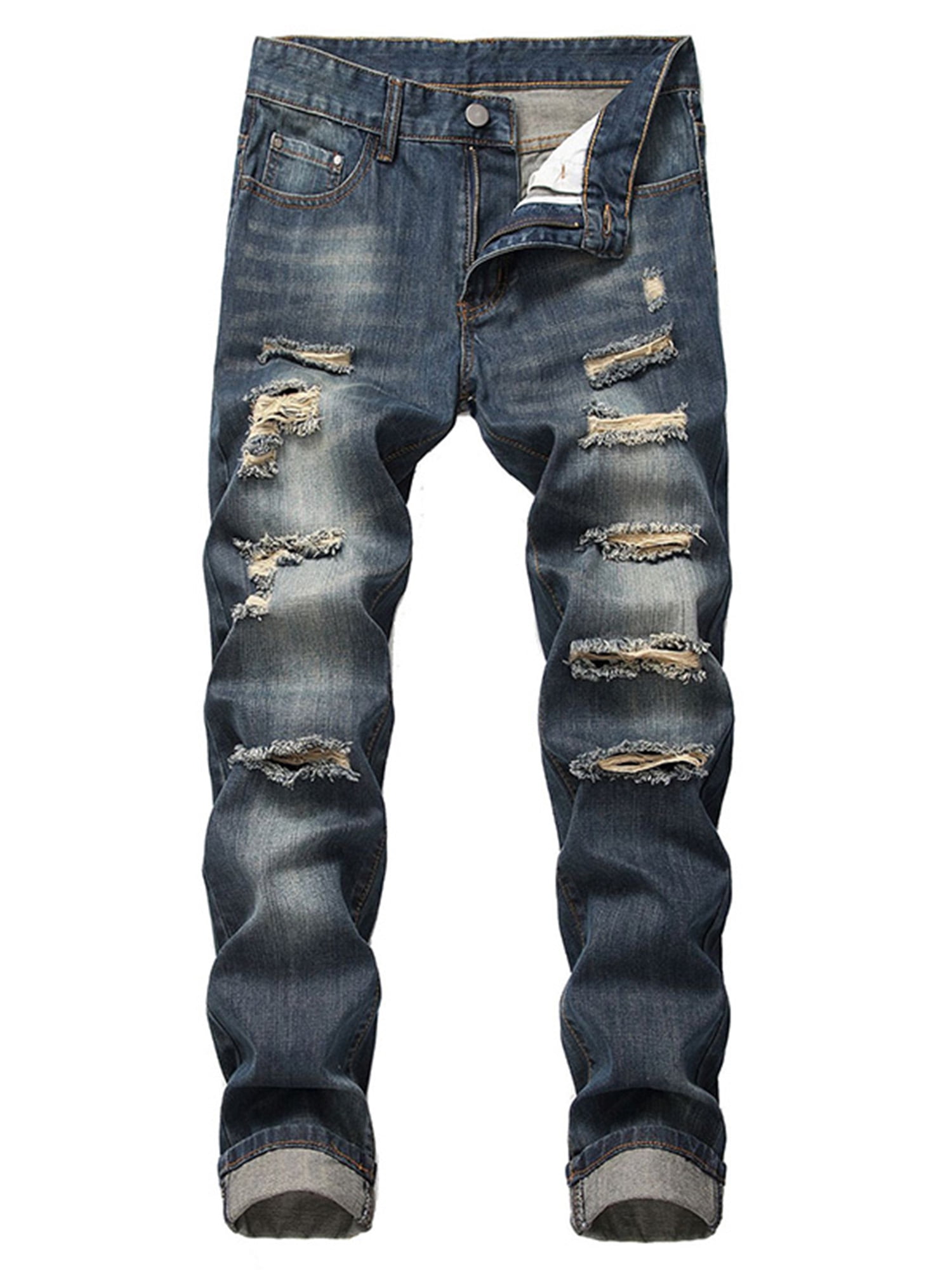 JOHN ELLIOTT The Daze Slim-Fit Distressed Jeans for Men | MR PORTER