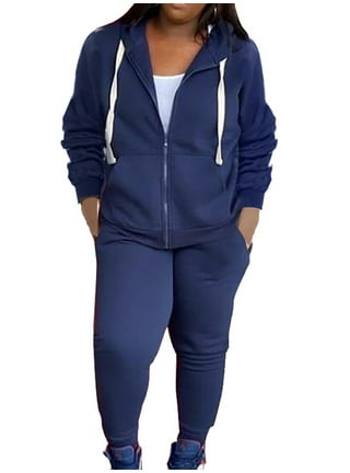 Women Jogger Outfit Matching Sweatsuits Long Sleeve Hooded