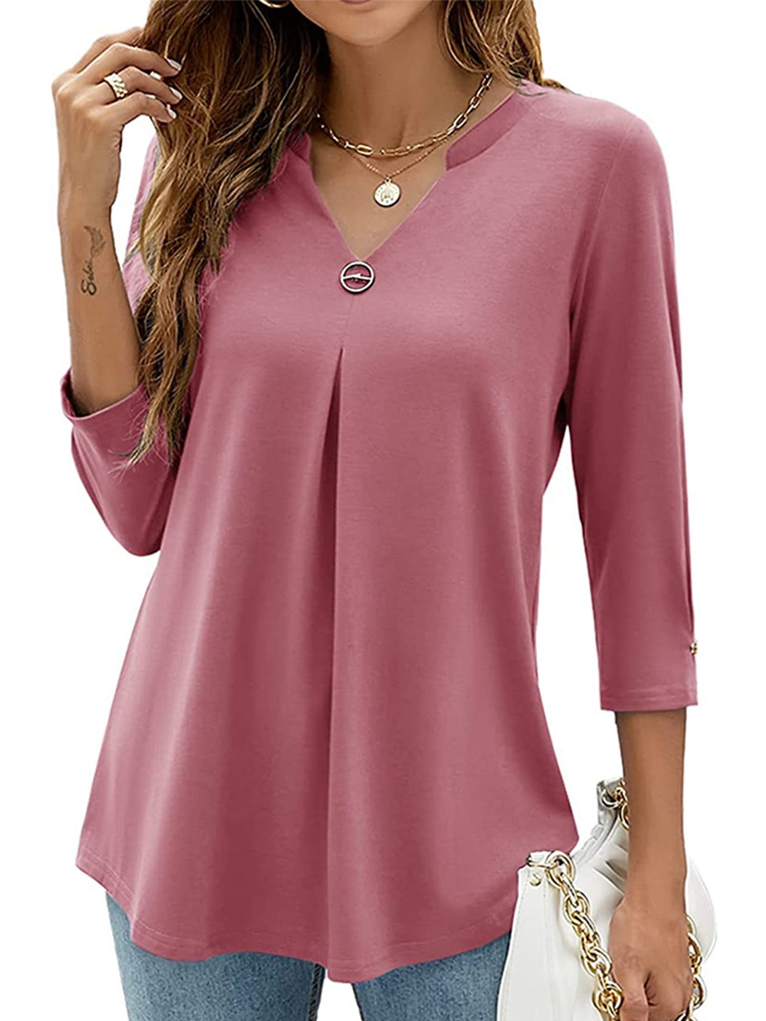 Flowy Tunic Blouse - M Loves M