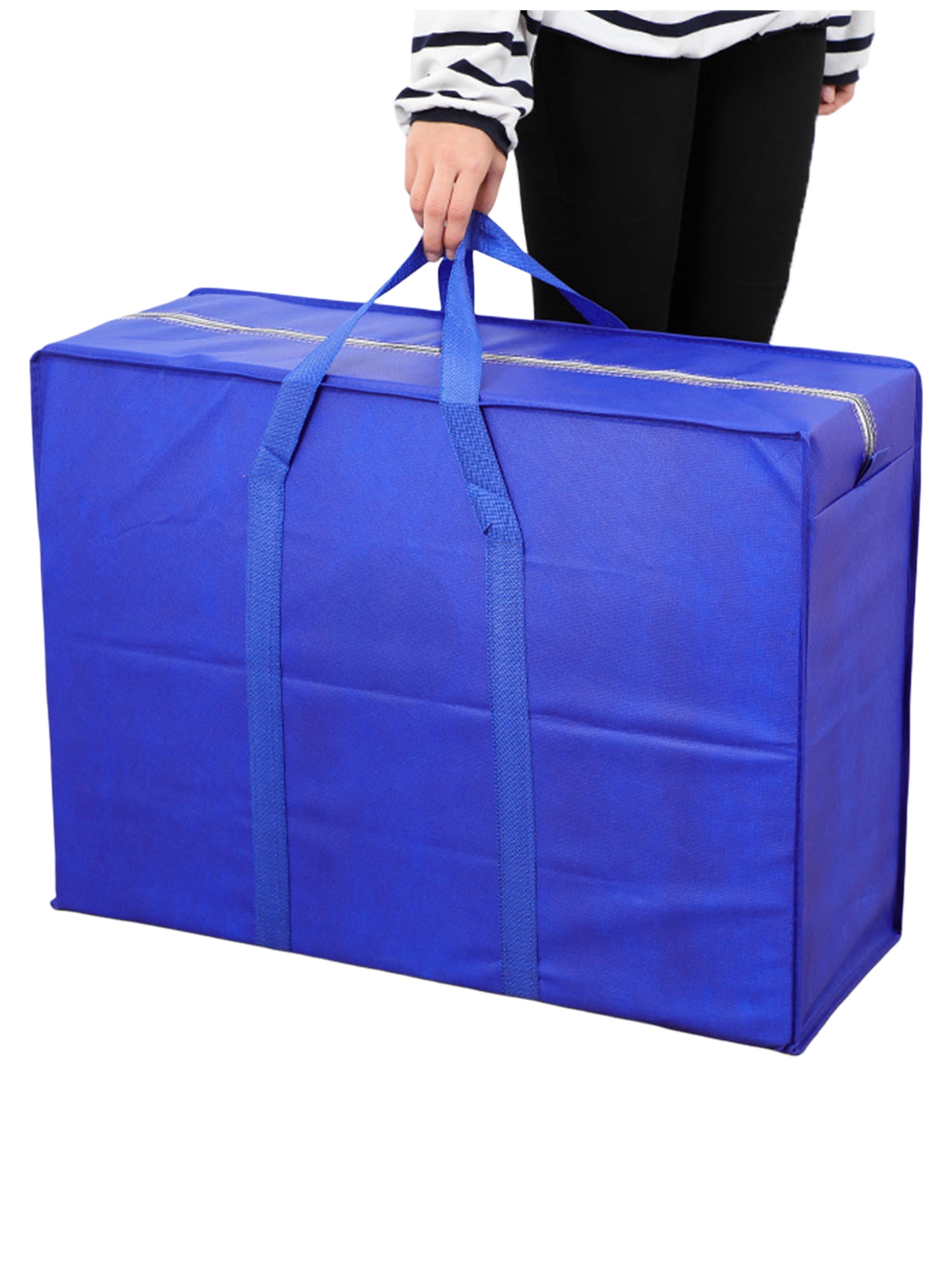 Capreze Women Moving Bags Supplies Storage Box Cubes Portable Tote Handbag Extra Large Men Carry