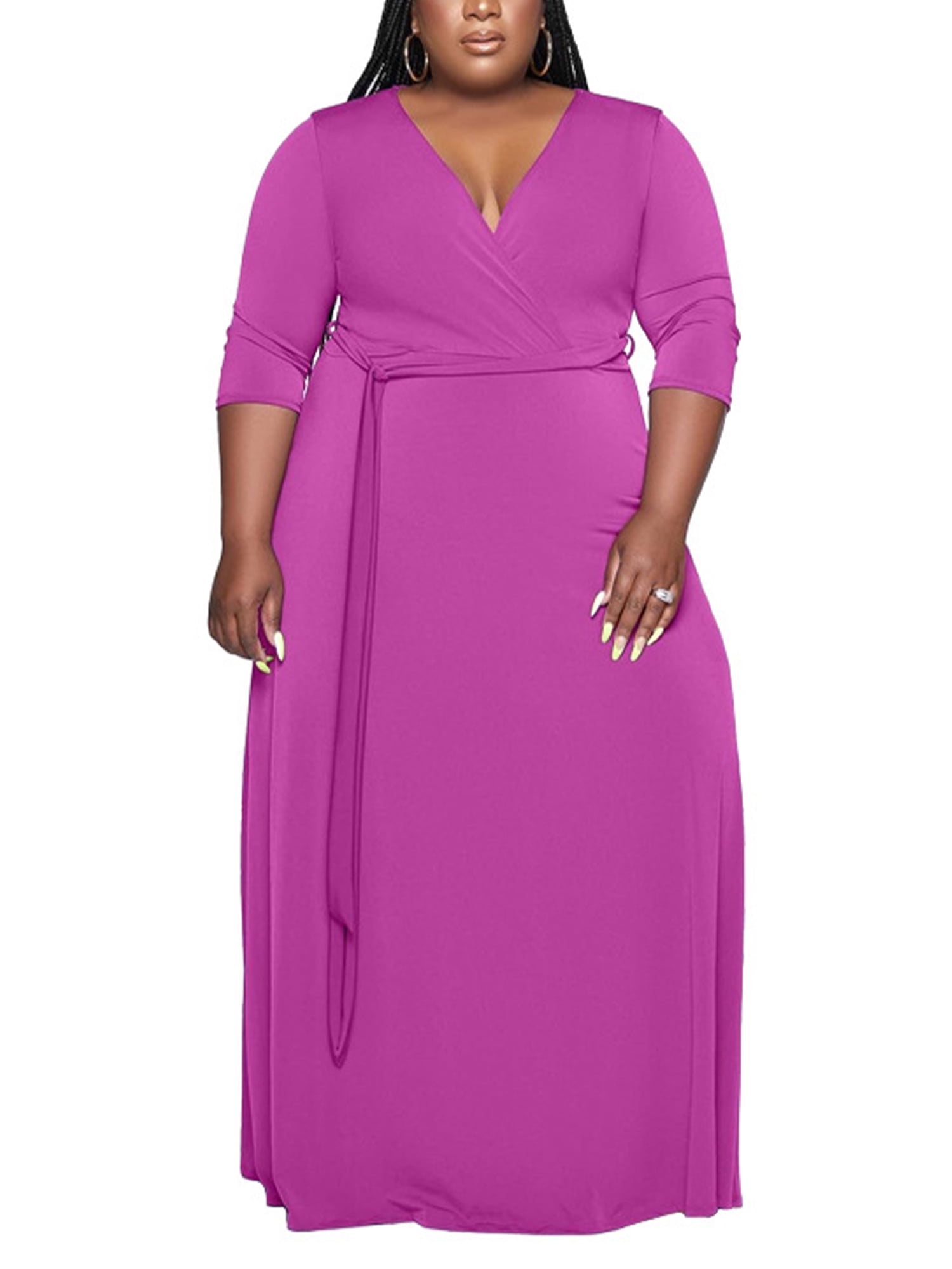 Women's plus size hotsell summer maxi dresses