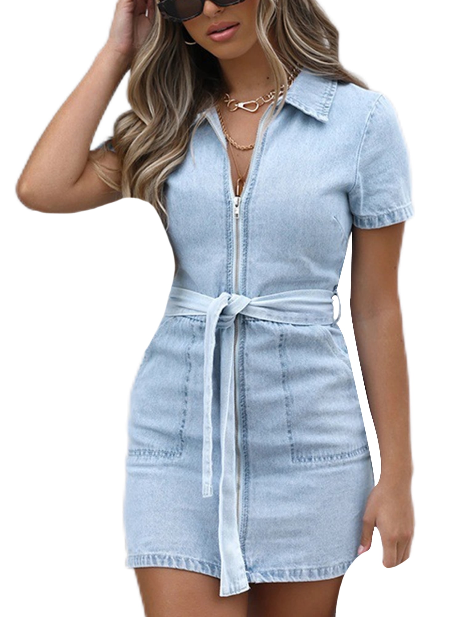Denim dresses 2025 near me