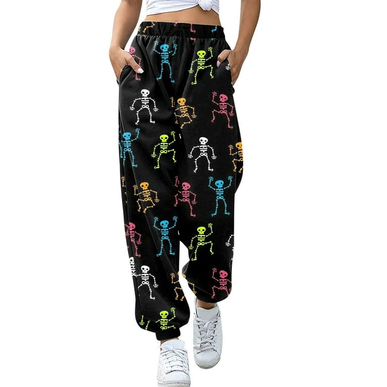 Skull sweatpants womens new arrivals