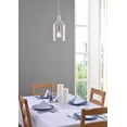 thumbnail image 1 of Capri 1 Light Mini Pendant with Gray Finish, 1 of 8