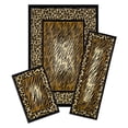 thumbnail image 1 of Capri 3 Piece Rug Set, Leopard Skin, 1 of 4