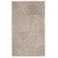 thumbnail image 1 of Capri Binya Ltgrey Bone Area Rug 43 x 73 Transitional Polyester Easy Care, 1 of 6