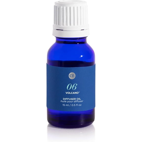 Capri Blue Diffuser Oil Refill - Premium Fragrance Oil - Use with Electric or Ultrasonic Diffusers for Home - Long Lasting Sugared Citrus Scent (Volcano, 0.5 fl oz)