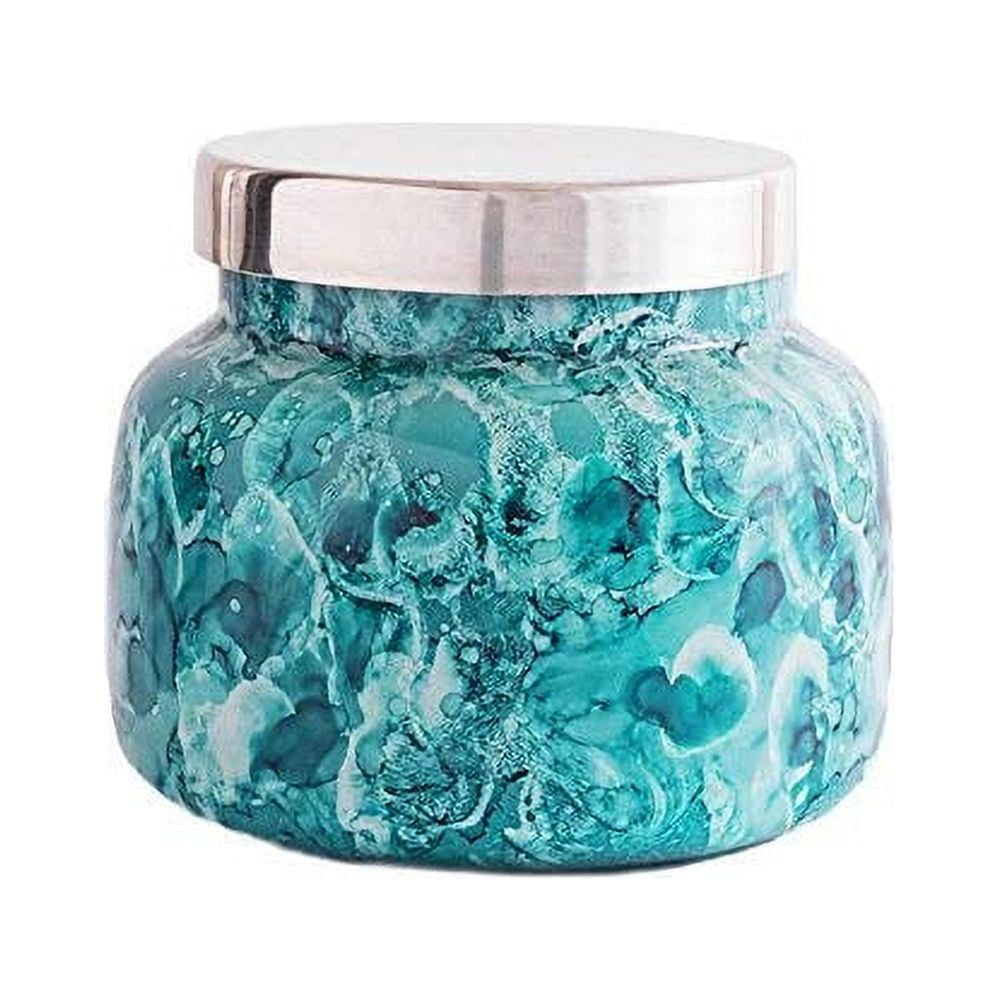 Capri Blue Signature Volcano Candle in Watercolor Glass Jar, 19 Ounce